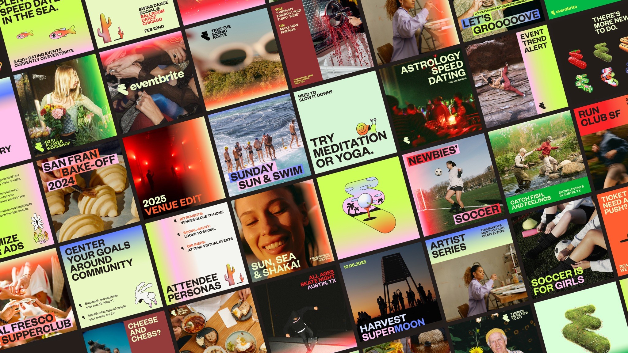 collage di immagini di brand