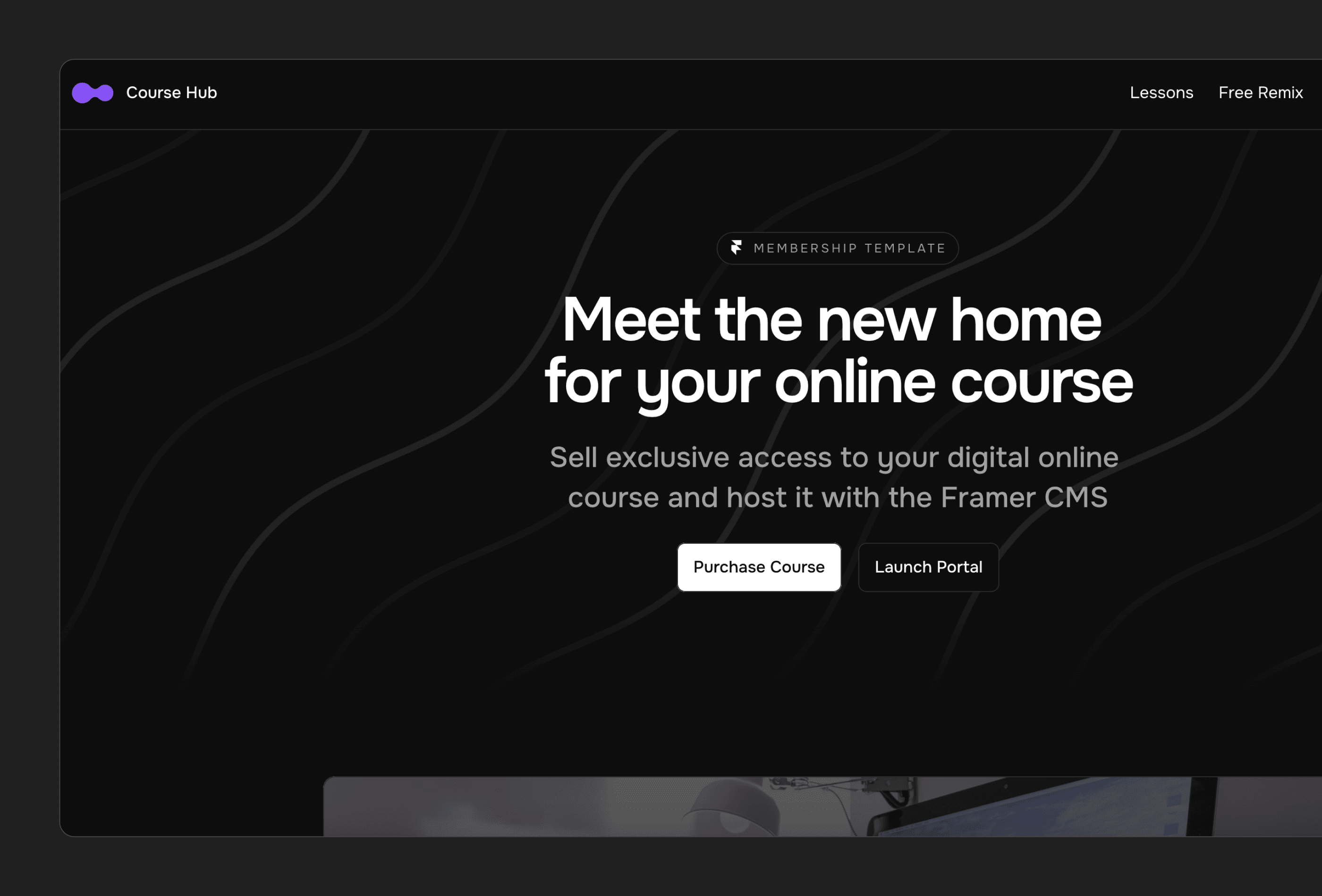 CourseHub — 极简现代教育培训网站设计灵感