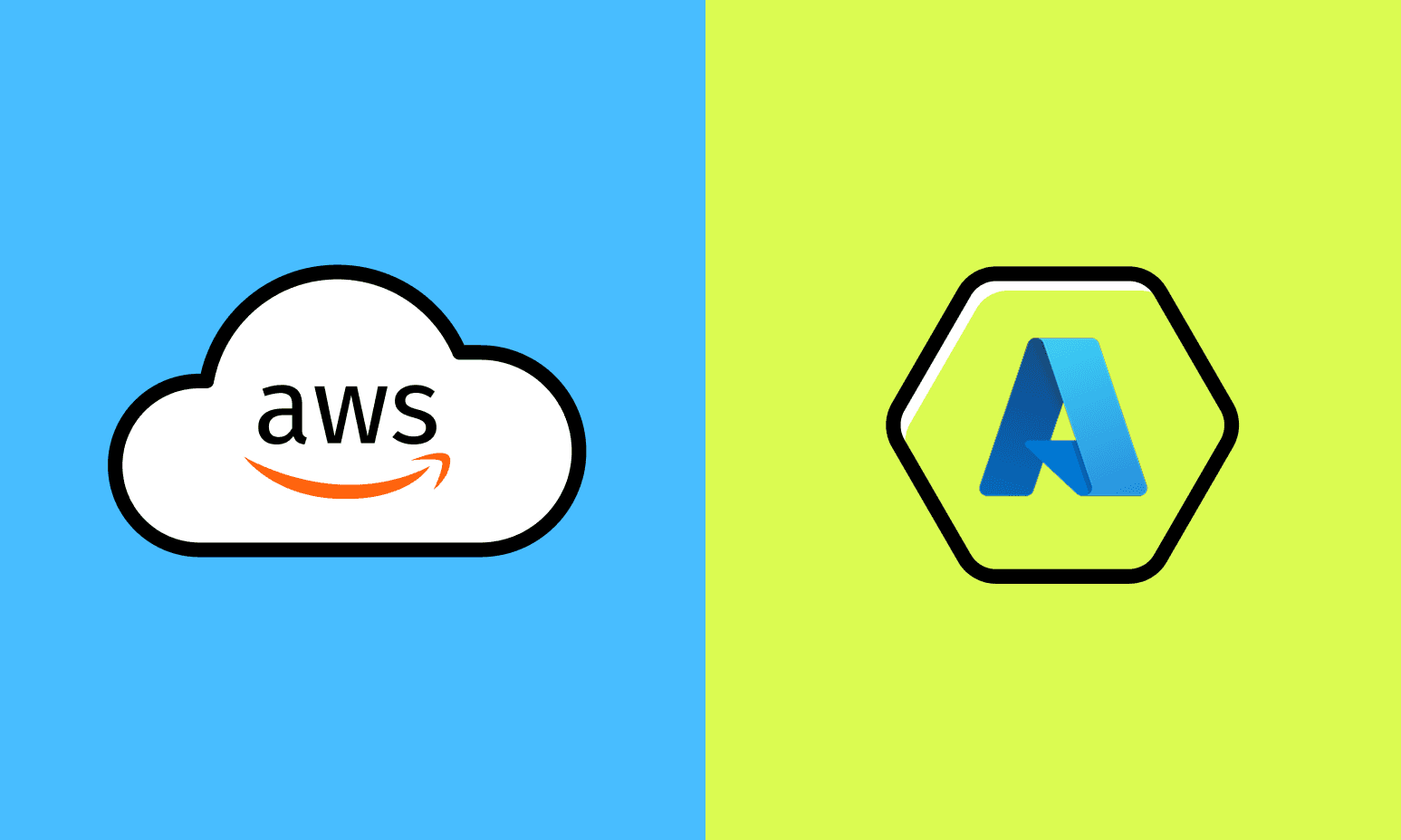 AWS and Azure security comparison guide.