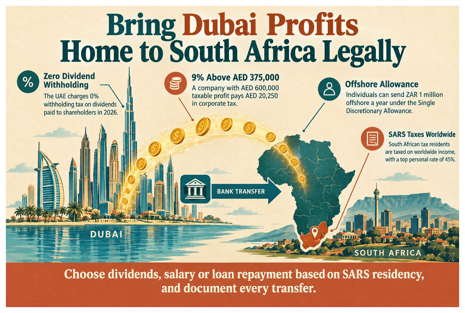 Infographic: How South African Entrepreneurs Can Repatriate Profits From Dubai