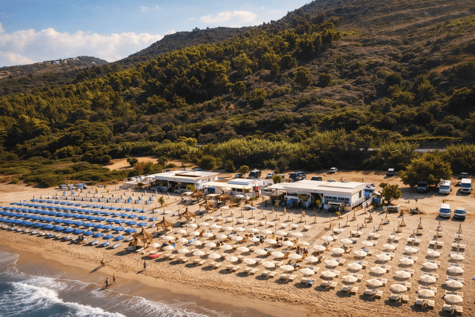 Palinuro, lido balneare sulla Spiaggia delle Saline