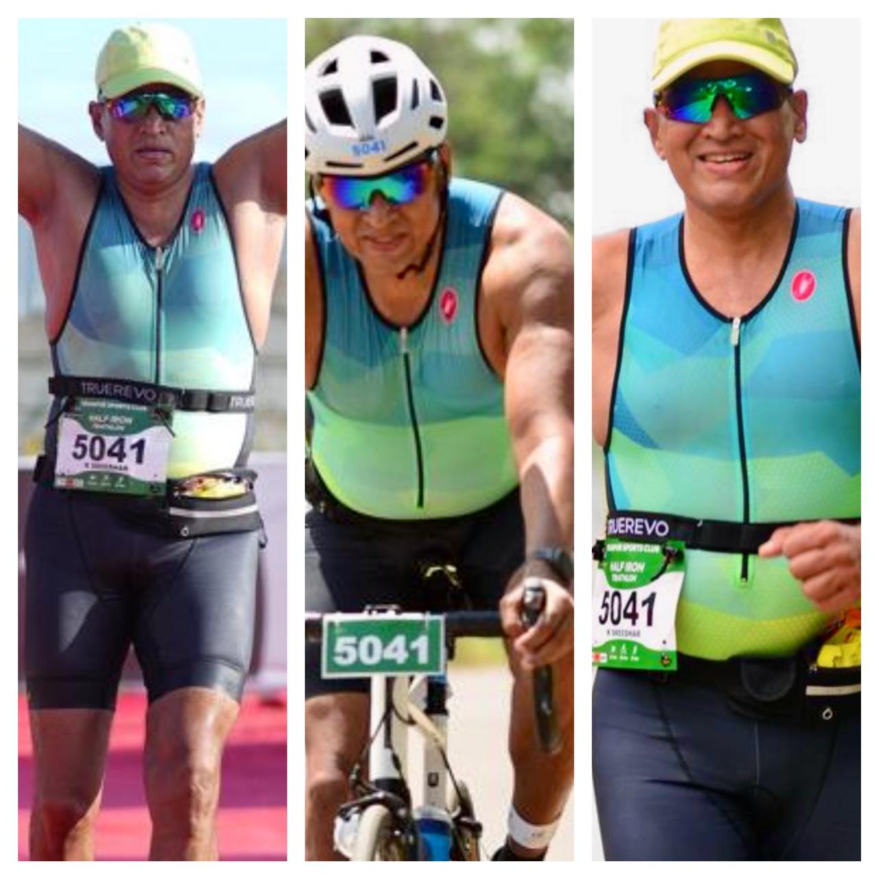 Sreedhar K at an endurance event