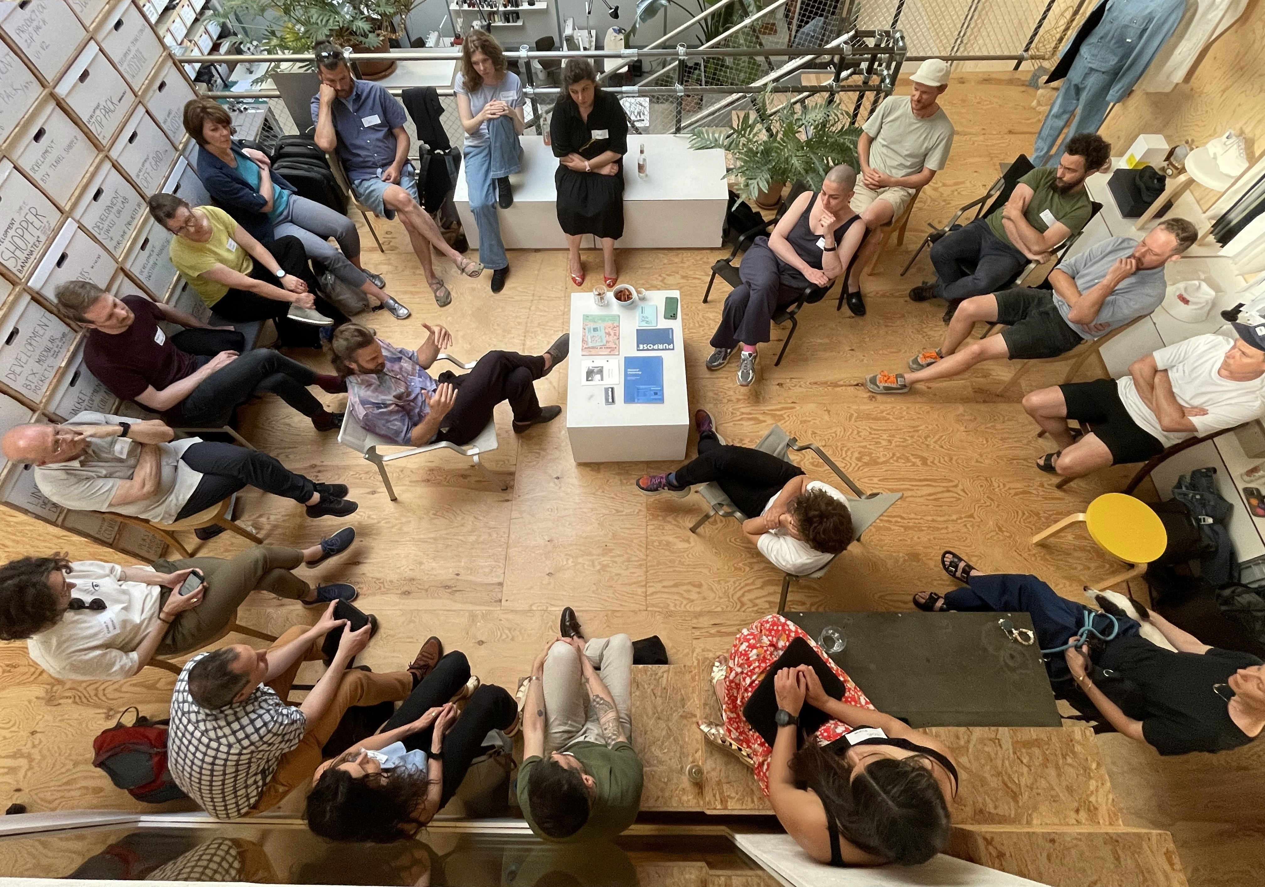 Geometric photo of a building.