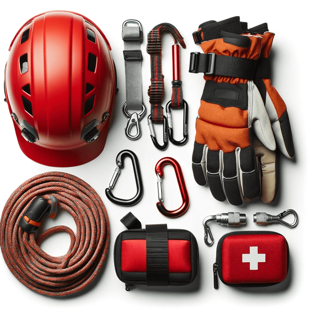 first aid and security tools for mountian climbing