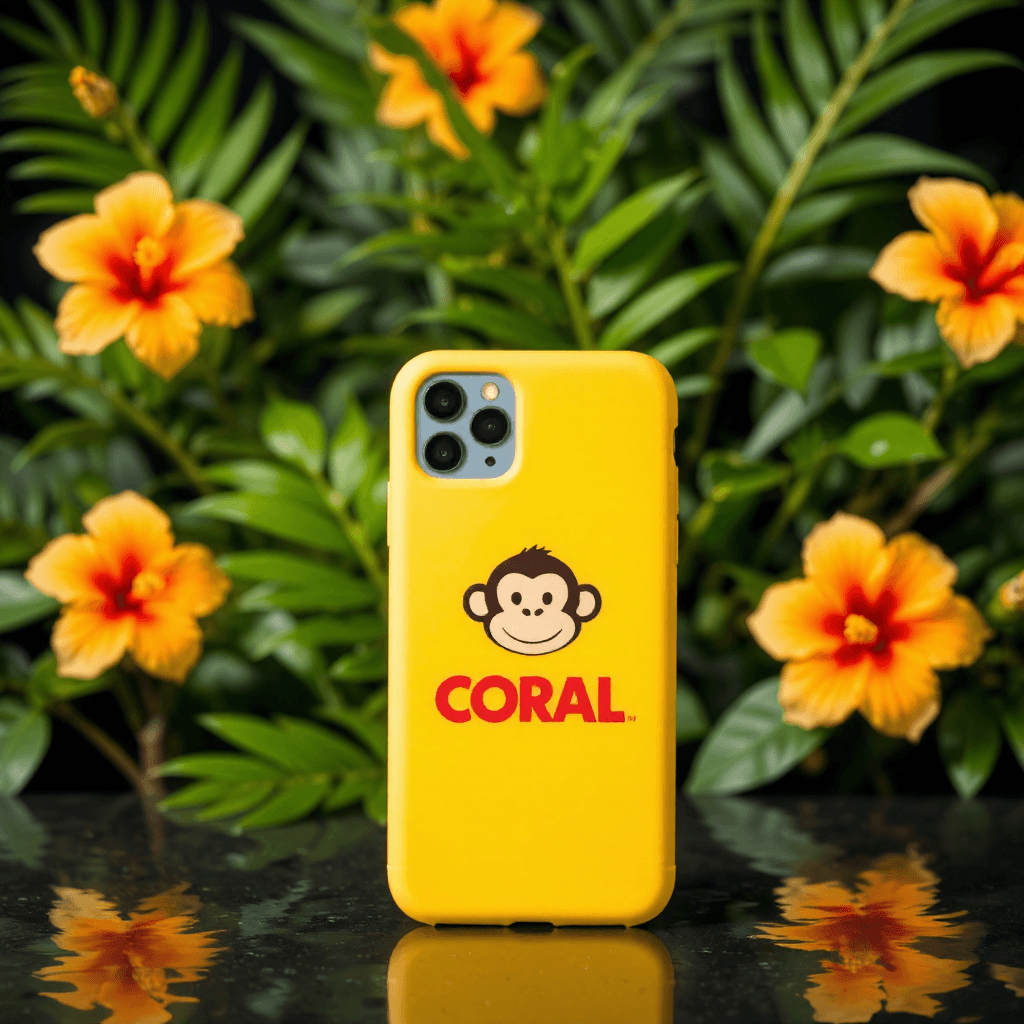 product photography of phone case