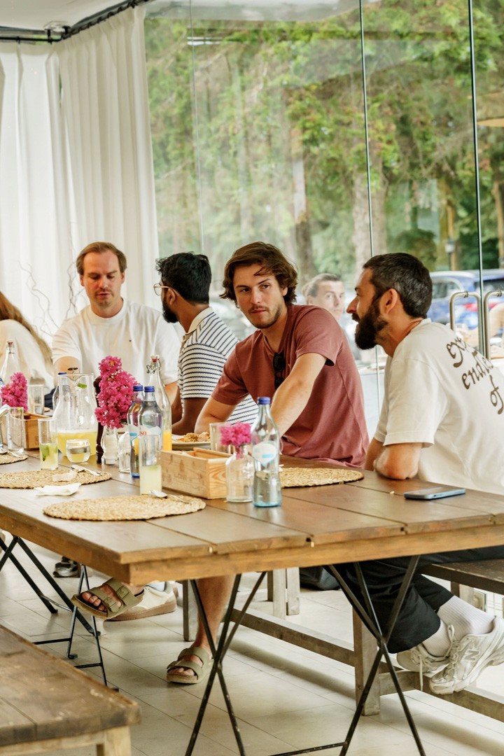 Classical wooden table