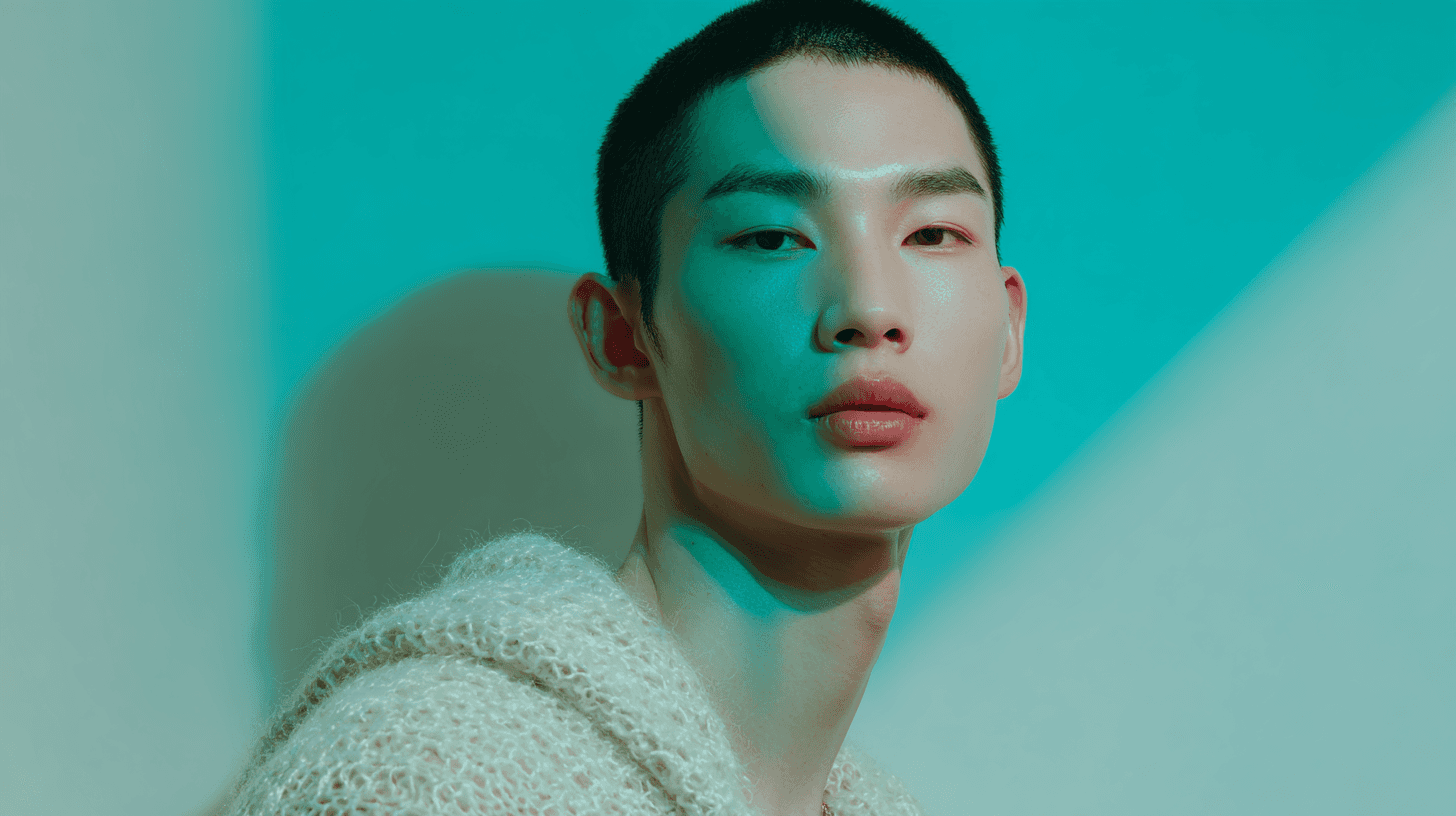a male model