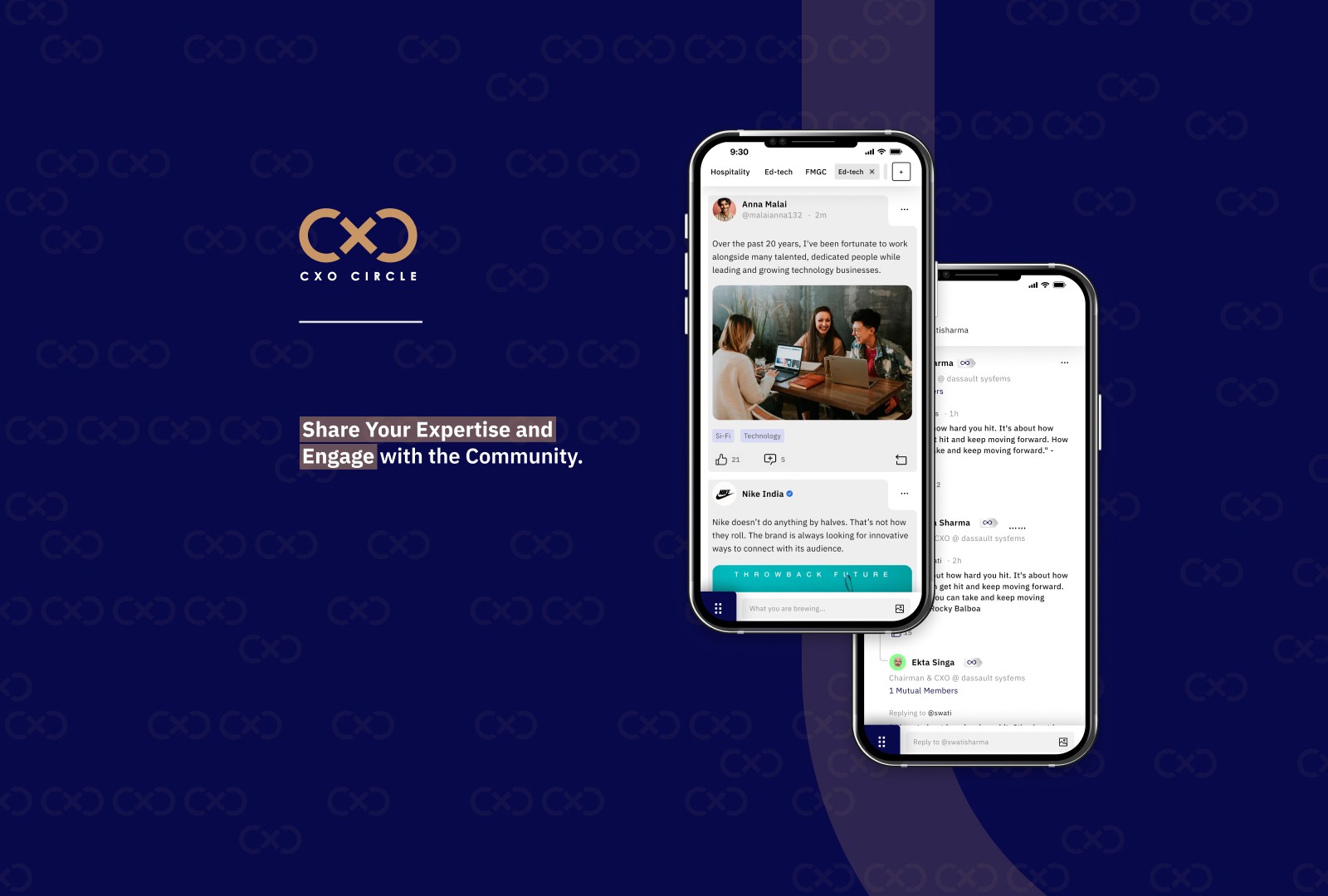 CXO Engage with Community