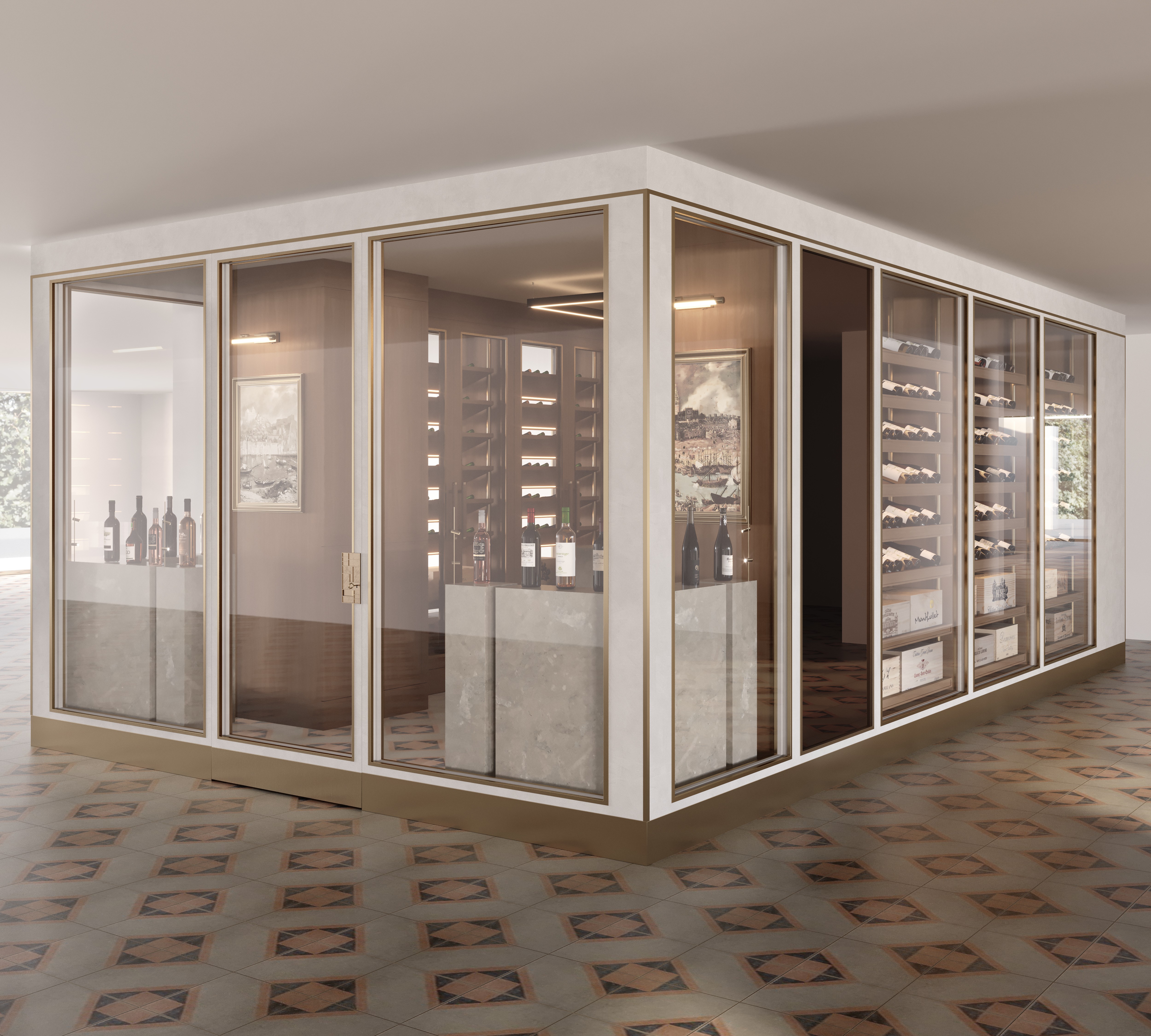 cave à vin sur mesure maison borio