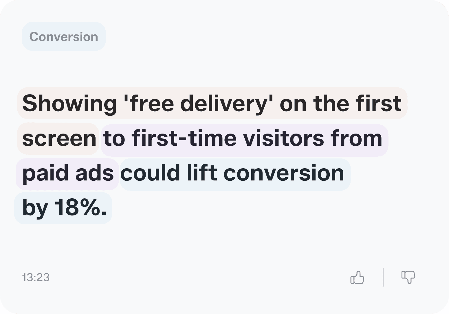 Poterna analytics dashboard showing privacy-friendly traffic data generated via chat.