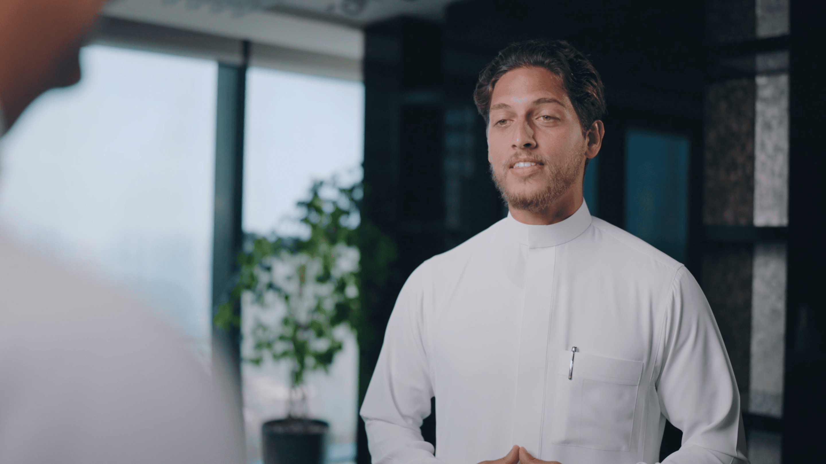 Woman Look Into The Camera