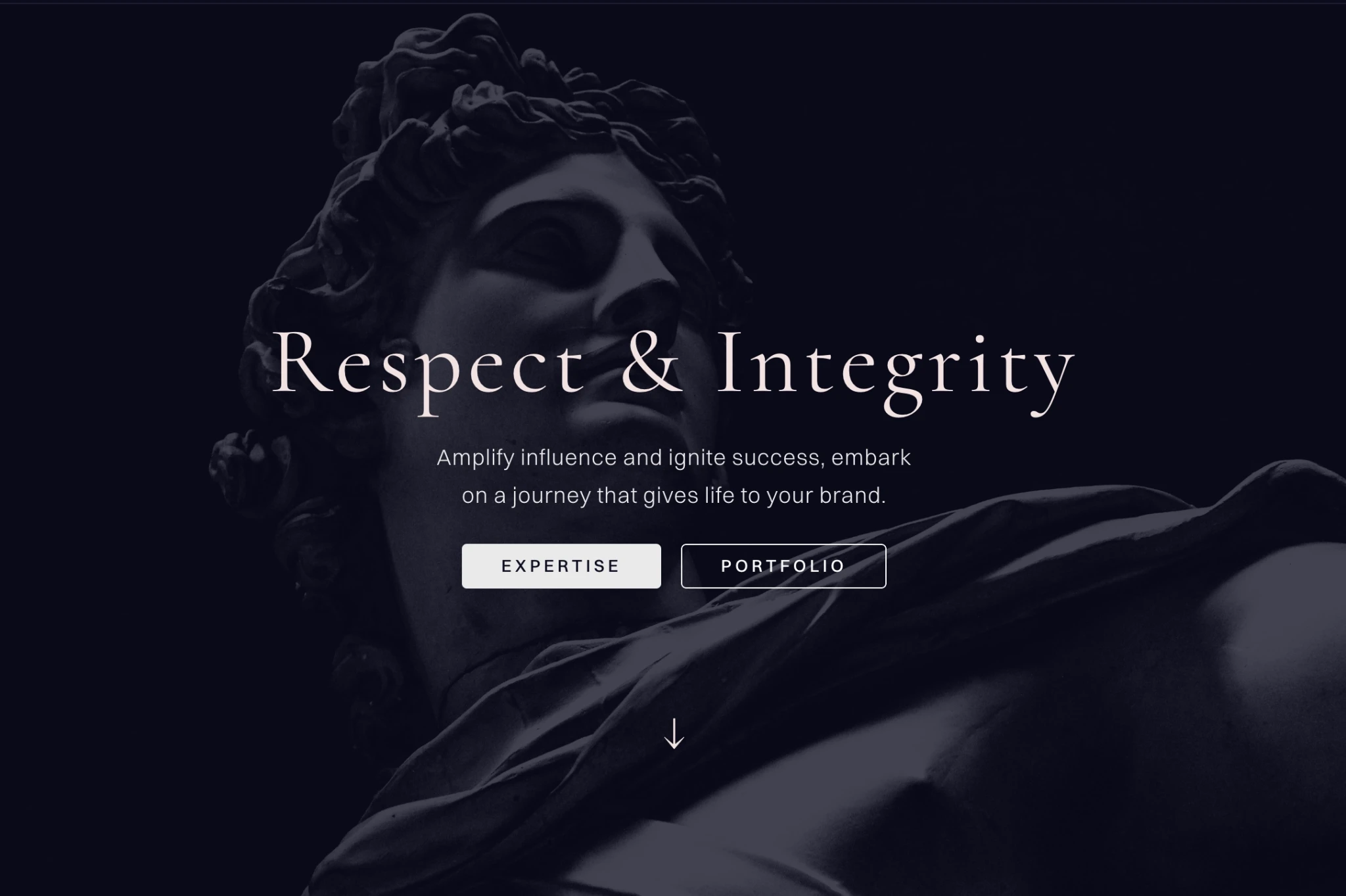 BigCorp corporate Framer template by Dorian Design Studio