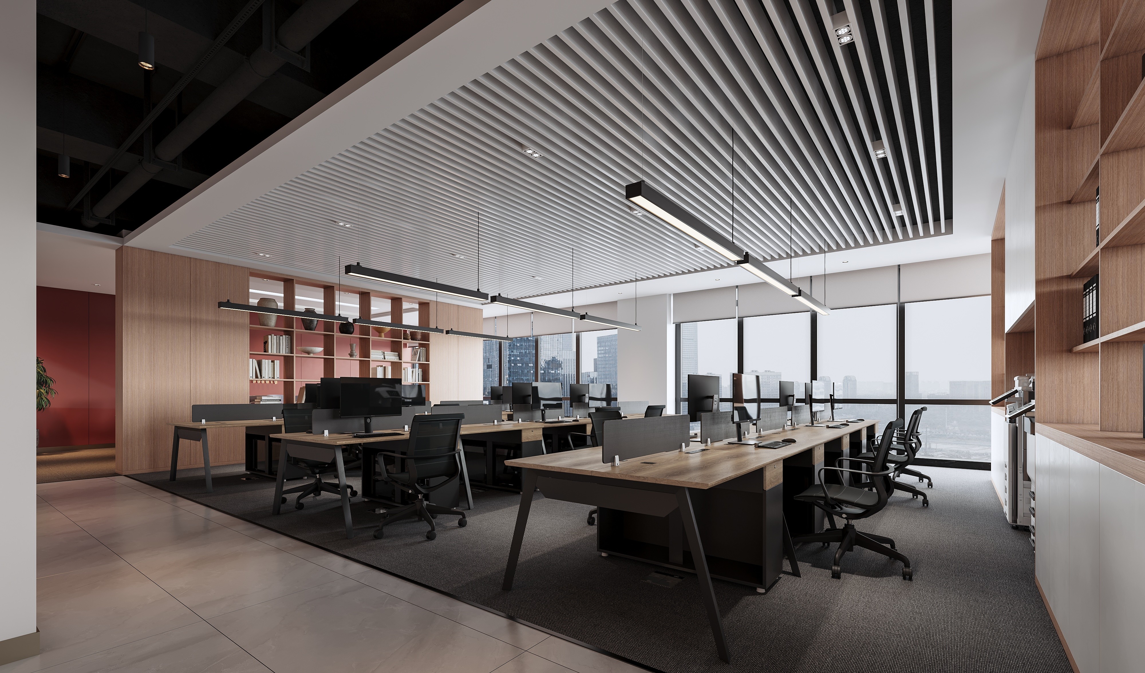 Strategic commercial renovation focusing on acoustic privacy and fluid spatial flow