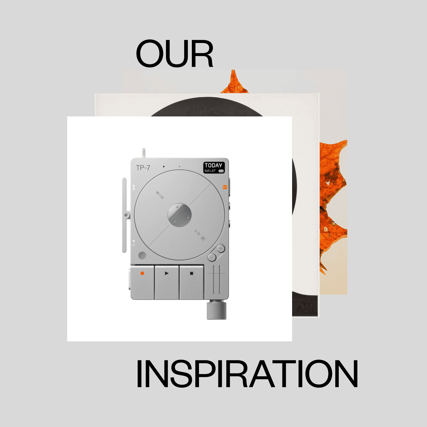 Thumbnail poster for article '5 Design Inspiration Journey' featuring sources of creative ideas and visual storytelling