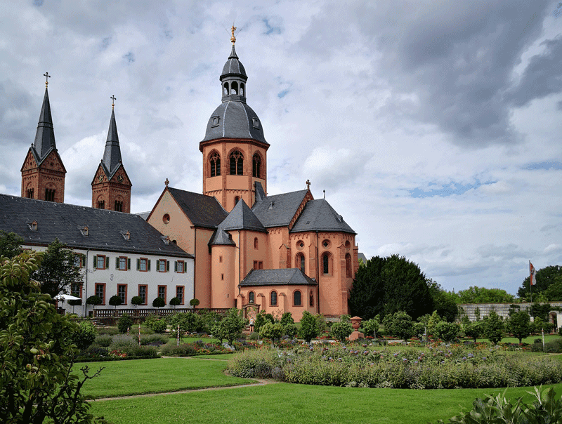 Foto von einer Kirche in Seligenstadt