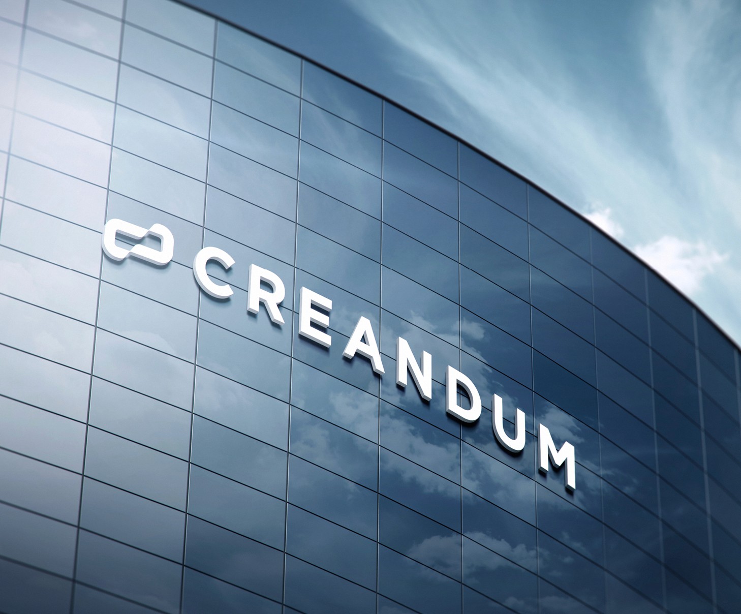 Logo design building Creandum by Typefool