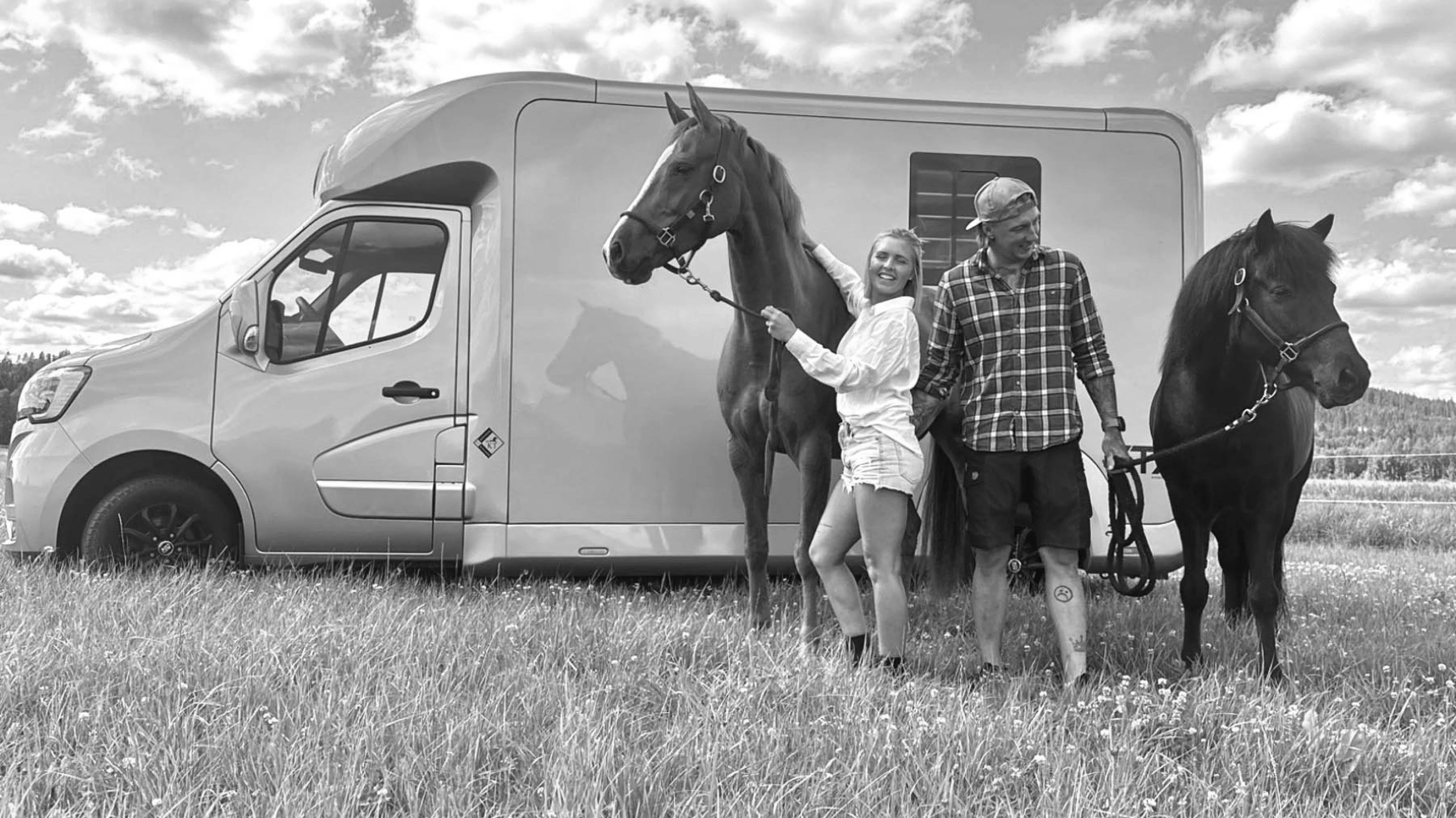 Personlig och trygg hästtransport med fokus på häst och ägare