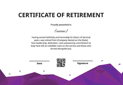 Certificate of Achievement