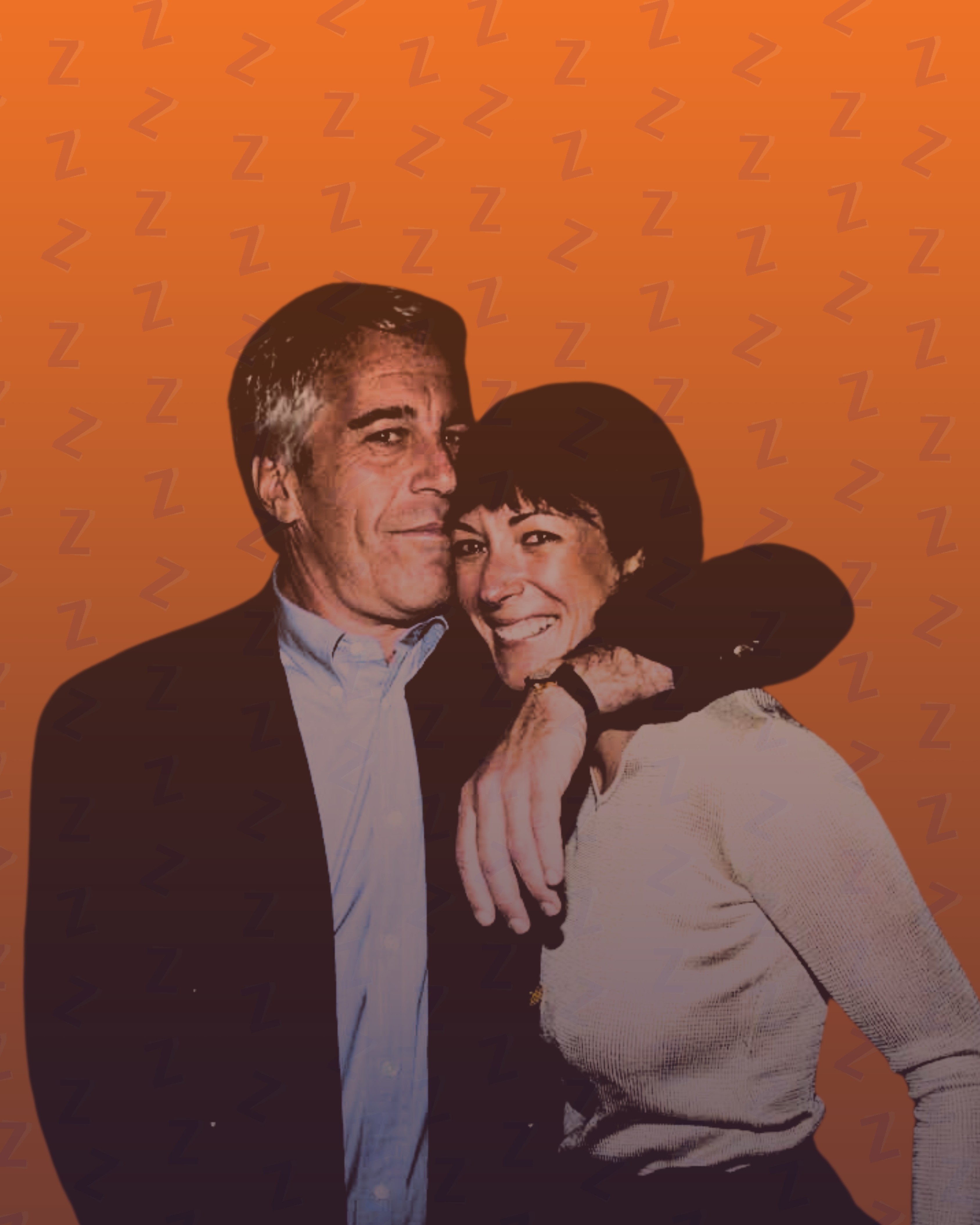 Immagine d’archivio che ritrae Jeffrey Epstein e Ghislaine Maxwell affiancati
