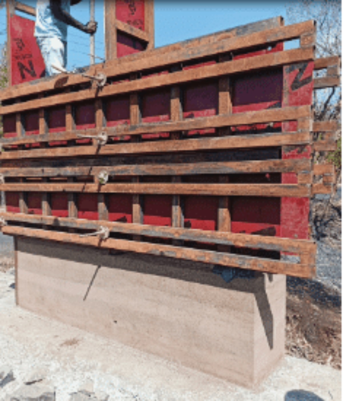 Shifting formwork 3