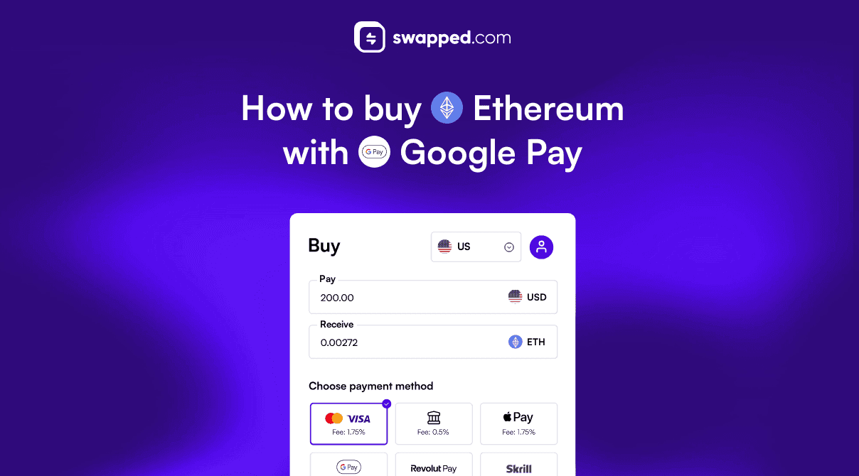 How to buy Ethereum (ETH) with Google Pay