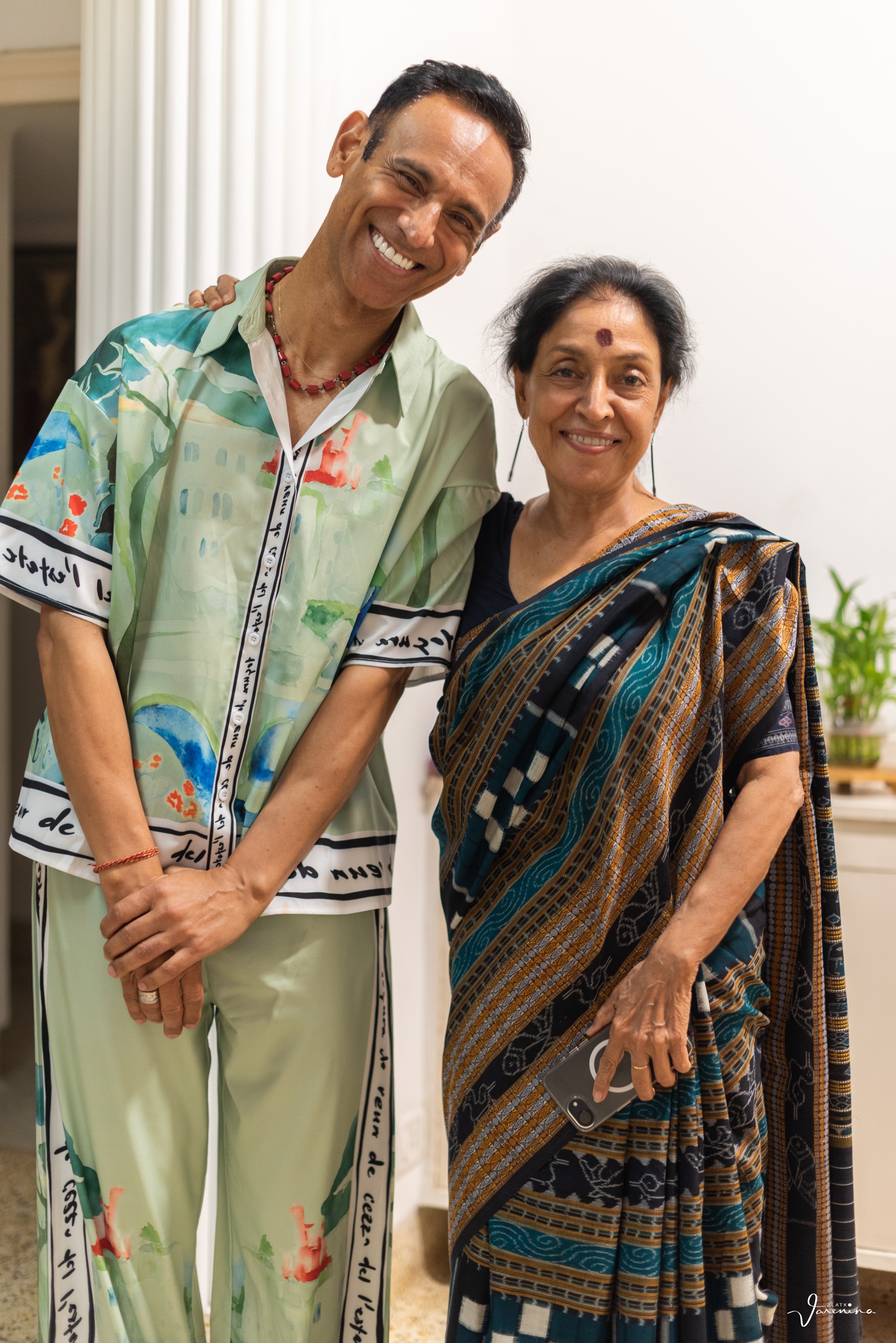 Sam Goraya and Madhavi Mudgal in Delhi, India July 2026