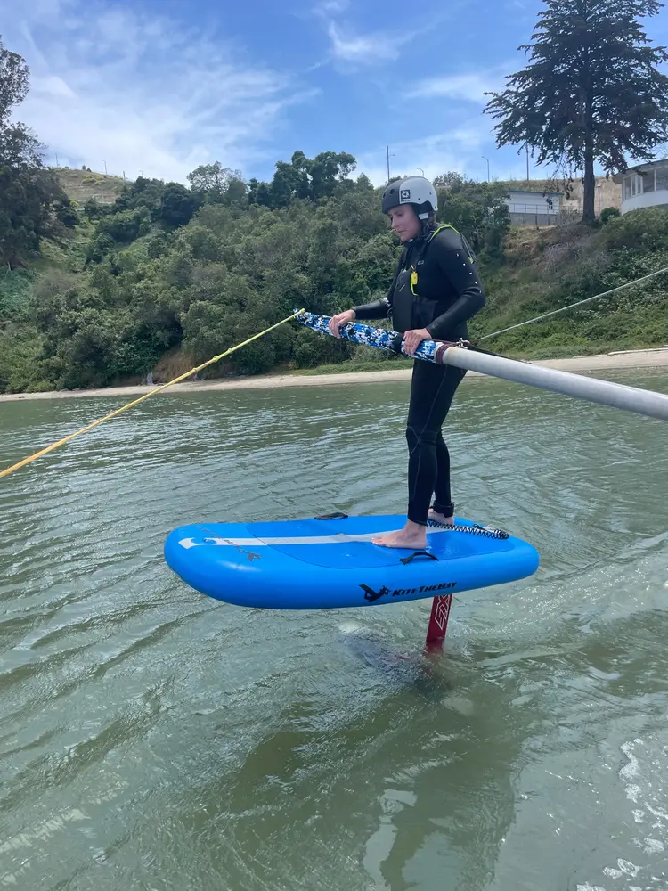 Man with surfboard