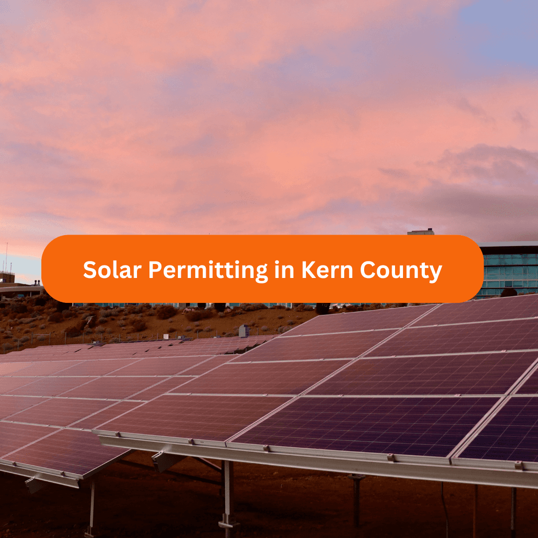 Solar Permitting in Kern County