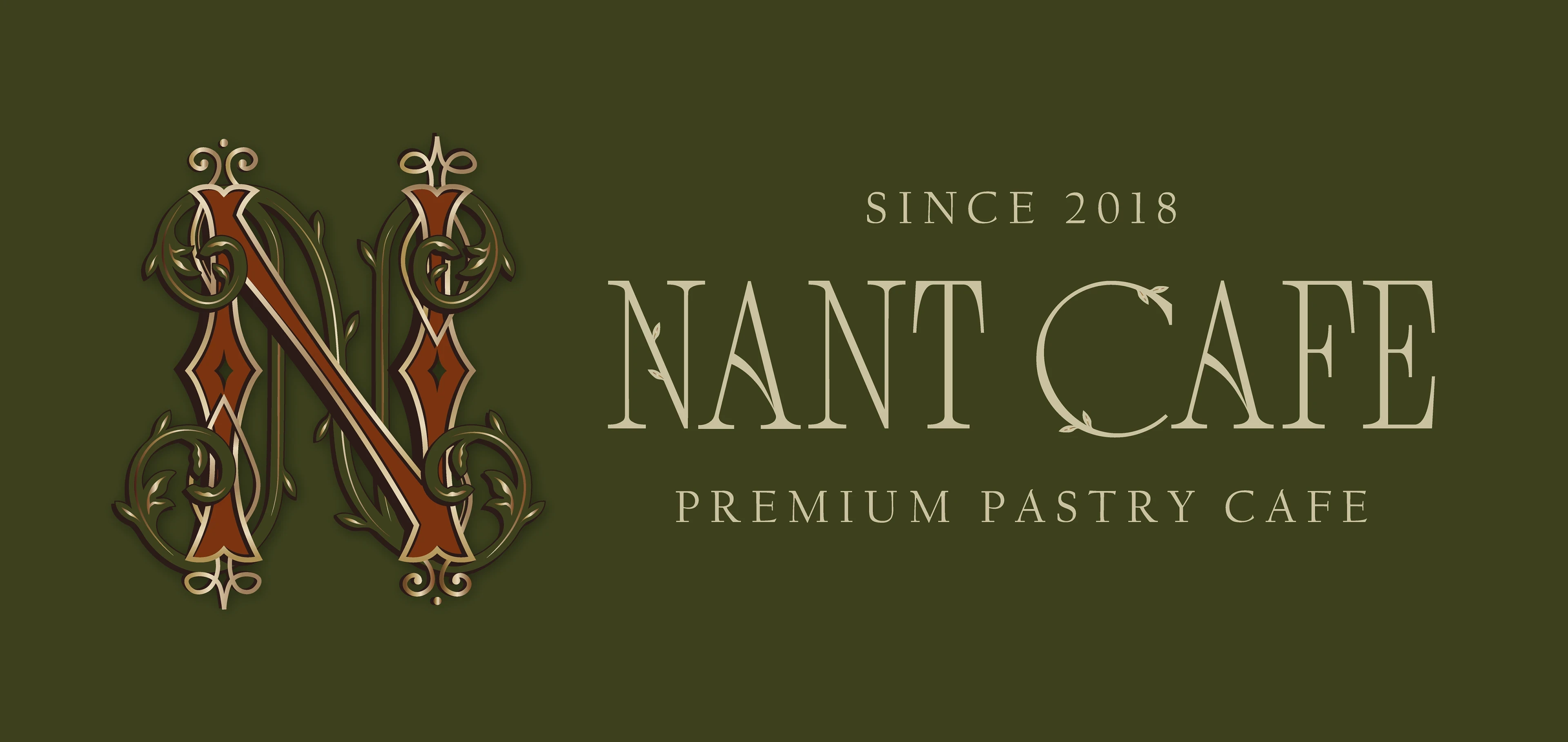 Laptop displaying a green-themed website with a mobile app mockup on the screen.