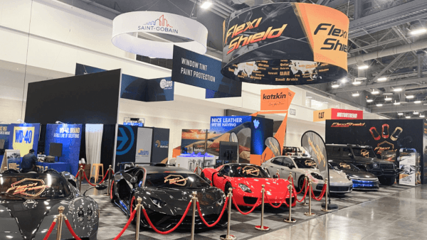 A larger booth environment planned to combine display impact, open visitor access, and more flexible space for conversation on the show floor.