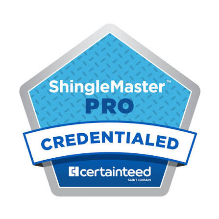 CertainTeed Select ShingleMaster roofing contractor badge