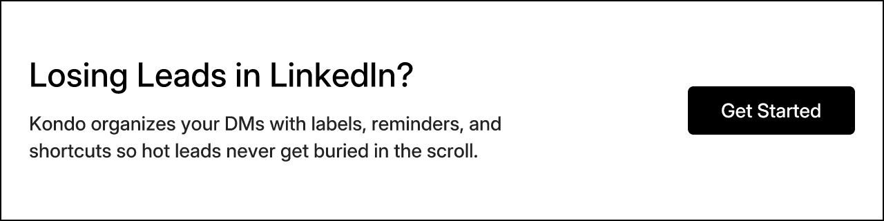 Losing Leads in LinkedIn?