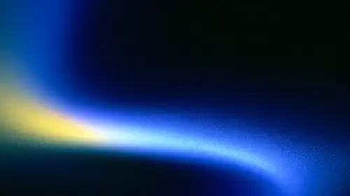 Luminous Grain 06 — navy, yellow, silver; abstract, grain, gradient background