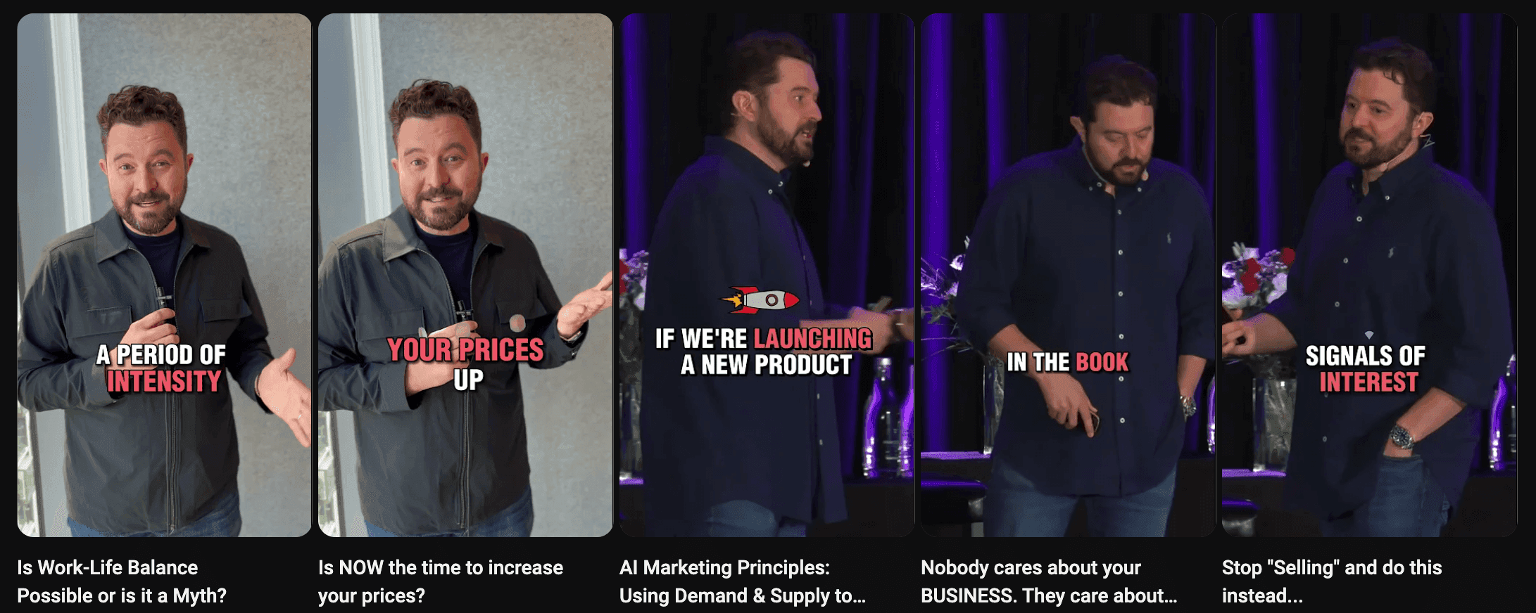 Social Media Video Personal Branding