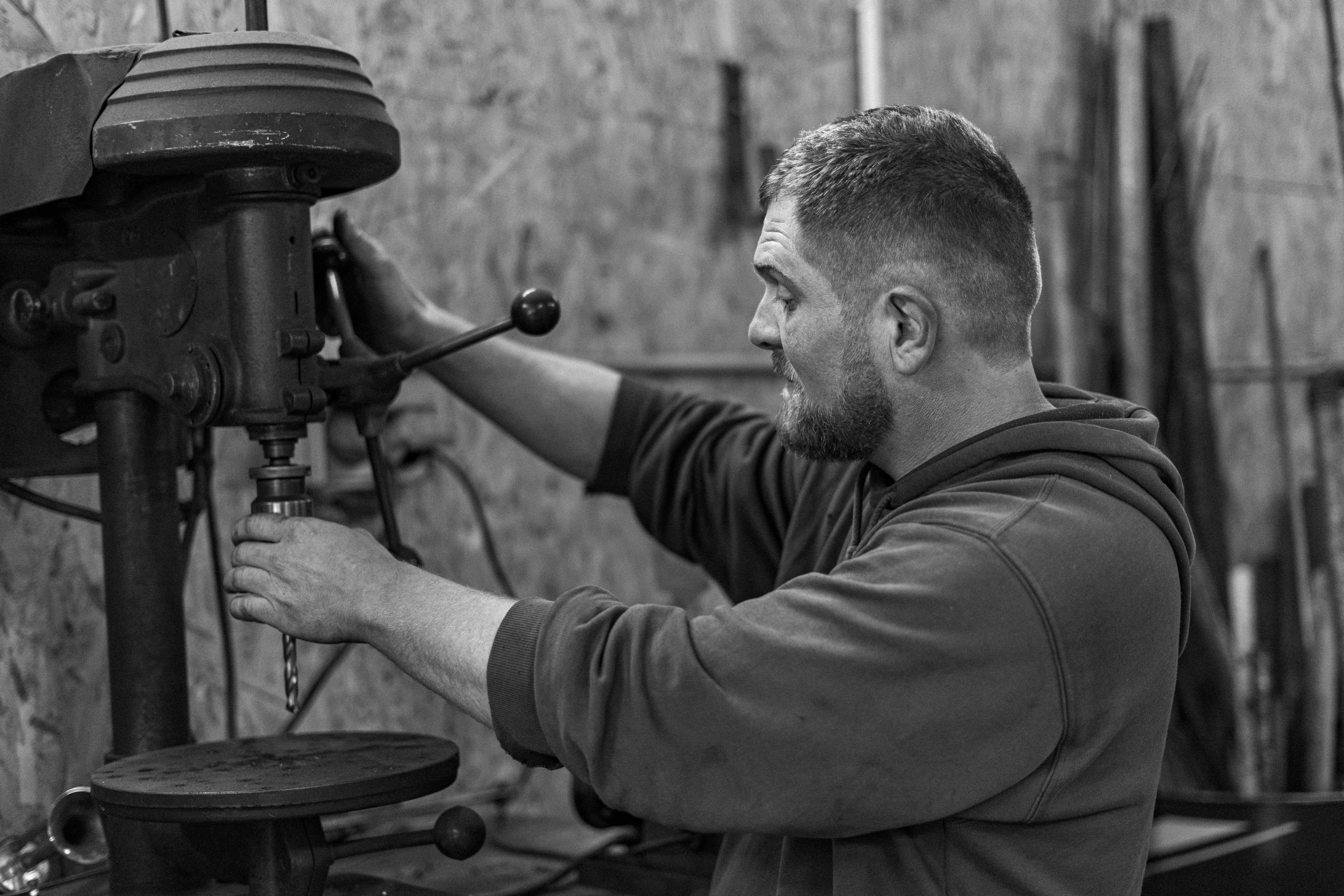 photographie reportage métier homme garagiste