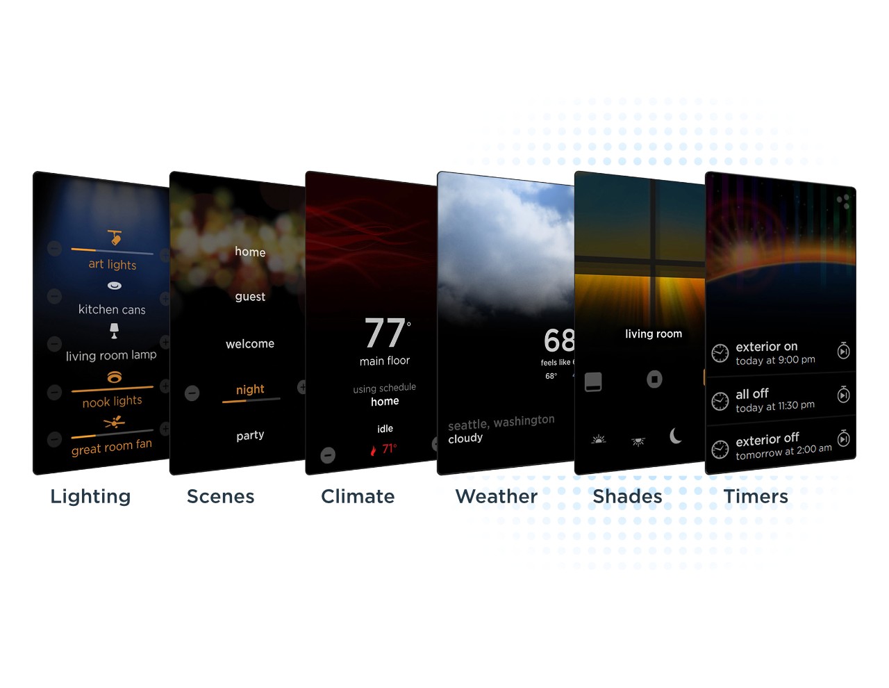 Dashboard Sidebar Close Up