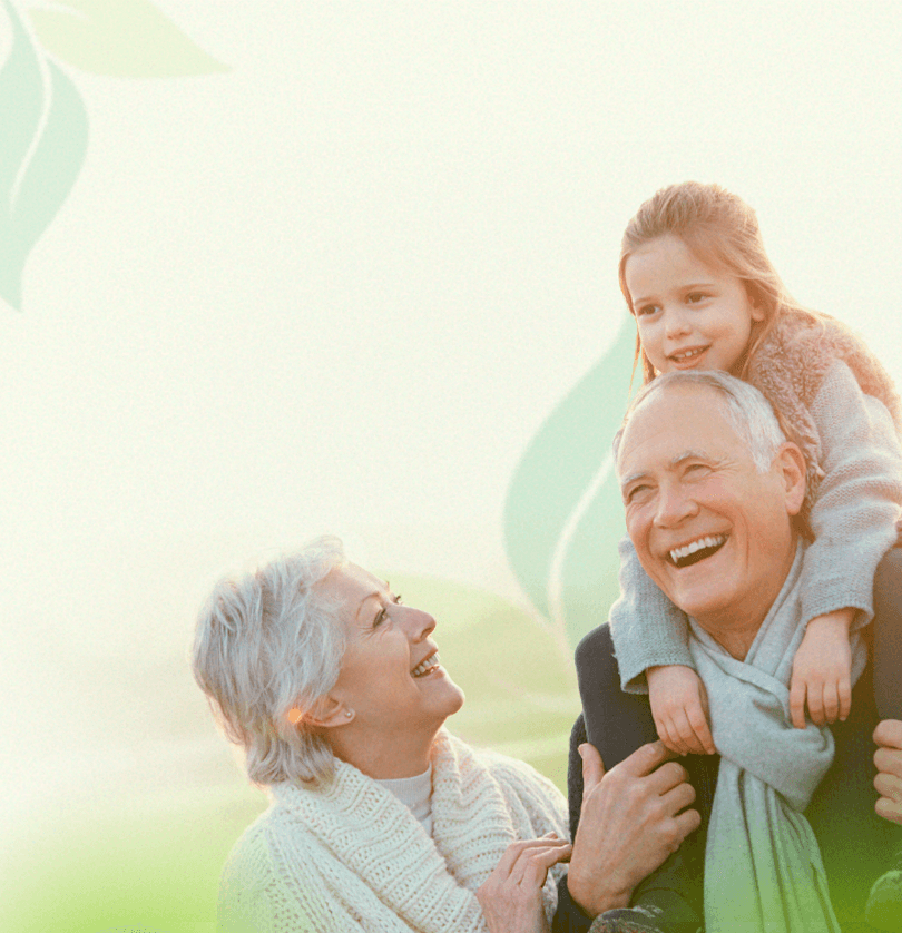 Dynamic picture of a cyclist riding downhill