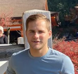 man wearing Henley top portrait