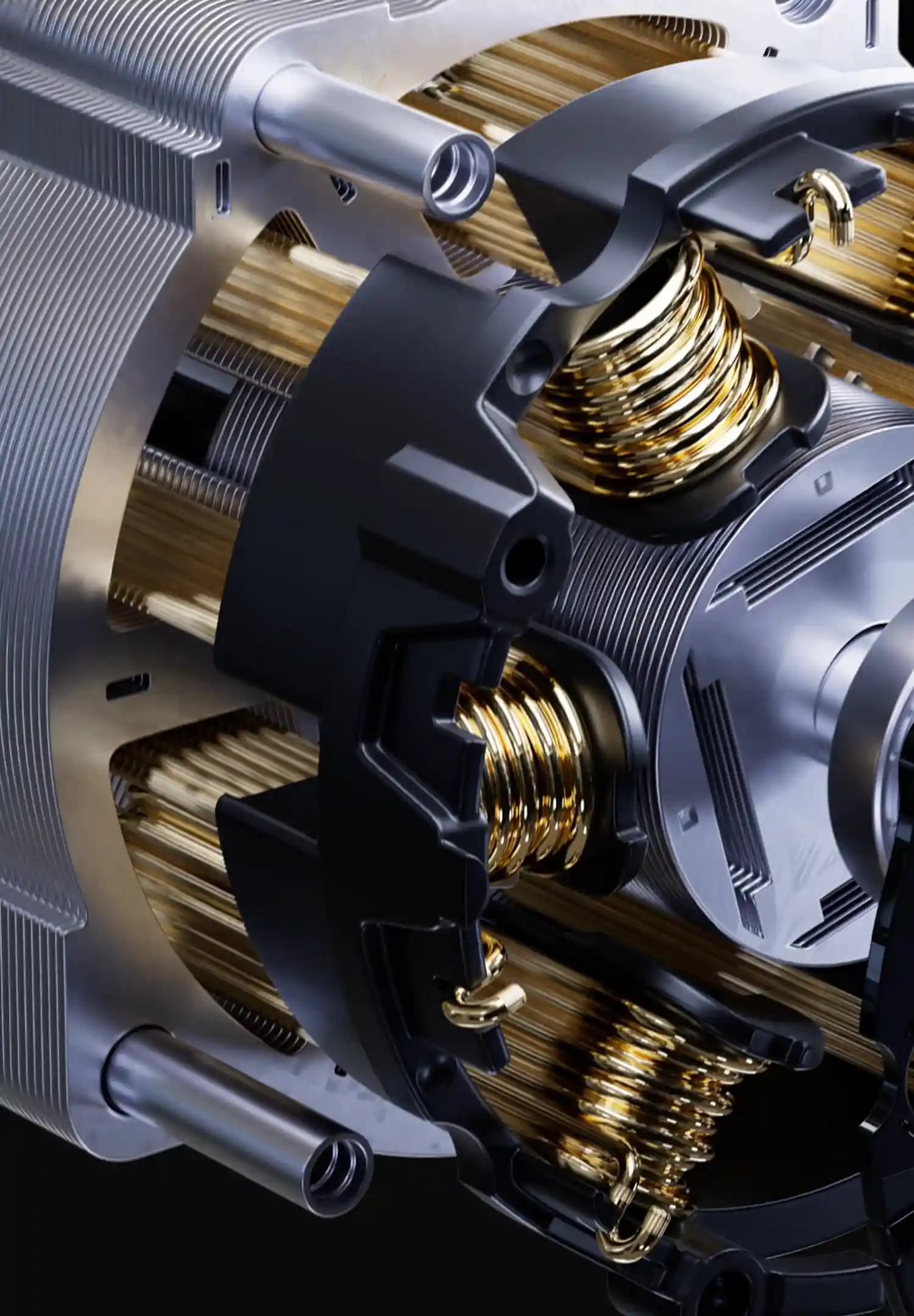 Close-up image of a technical animation image