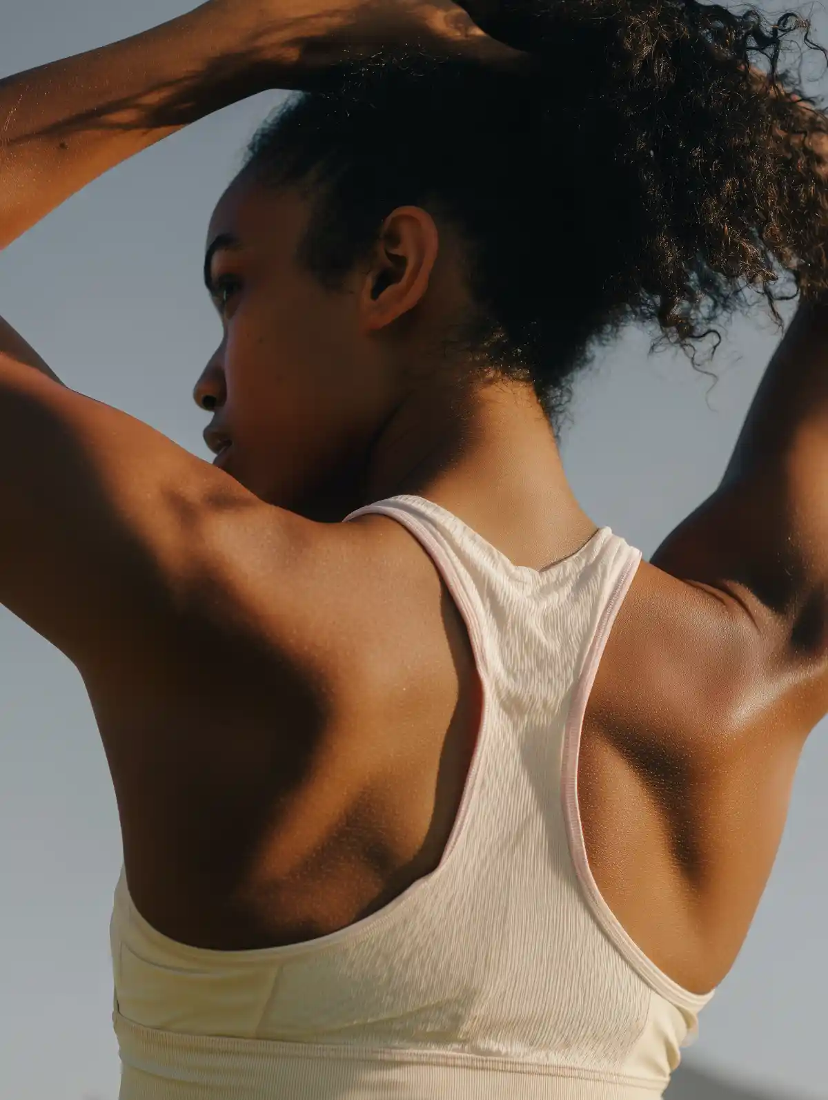 Crumpled metalic tube.