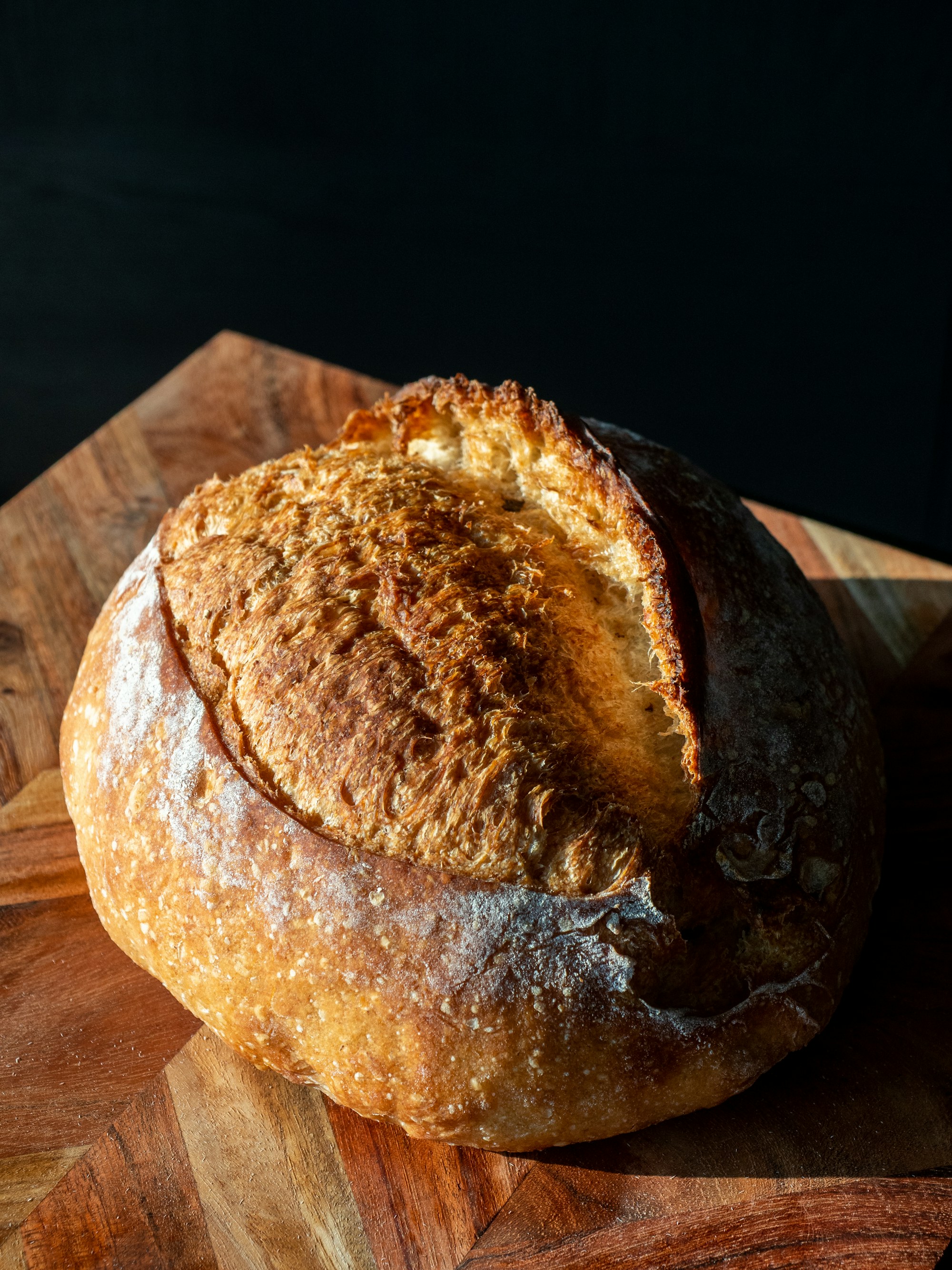 Sourdough, cultured butter