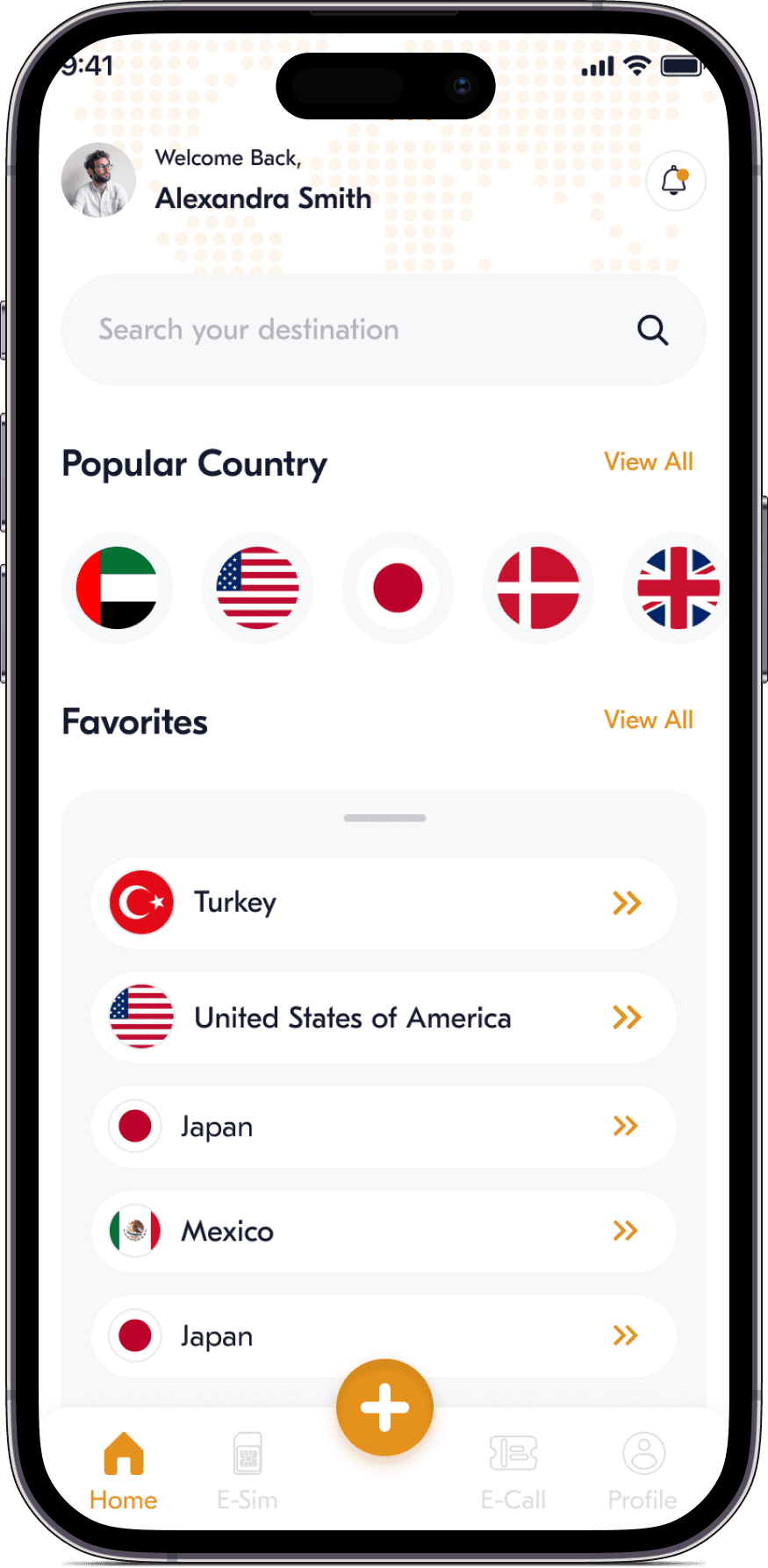 Mobile UI 