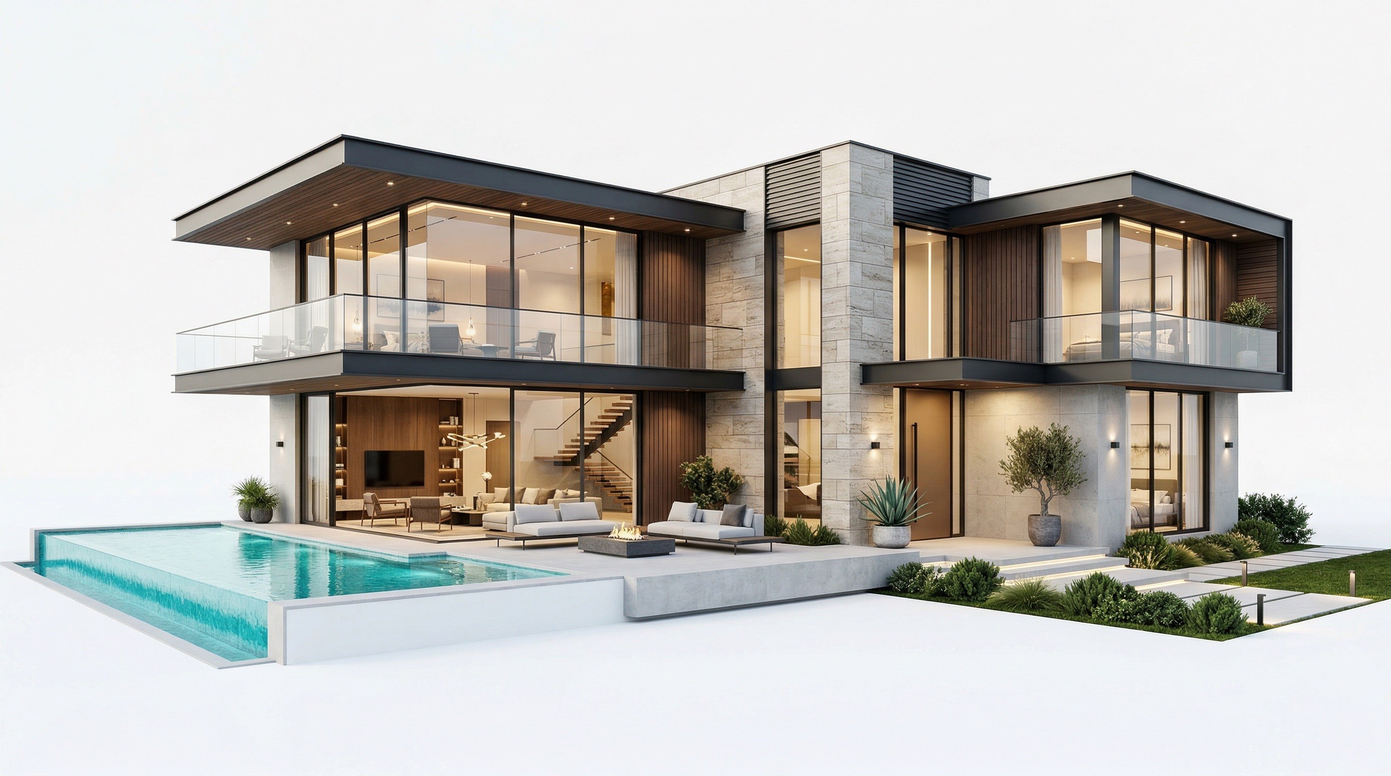 A photographer captures a woman twirling in a white dress on a sunny day near the ocean. Lush green foliage surrounds them.