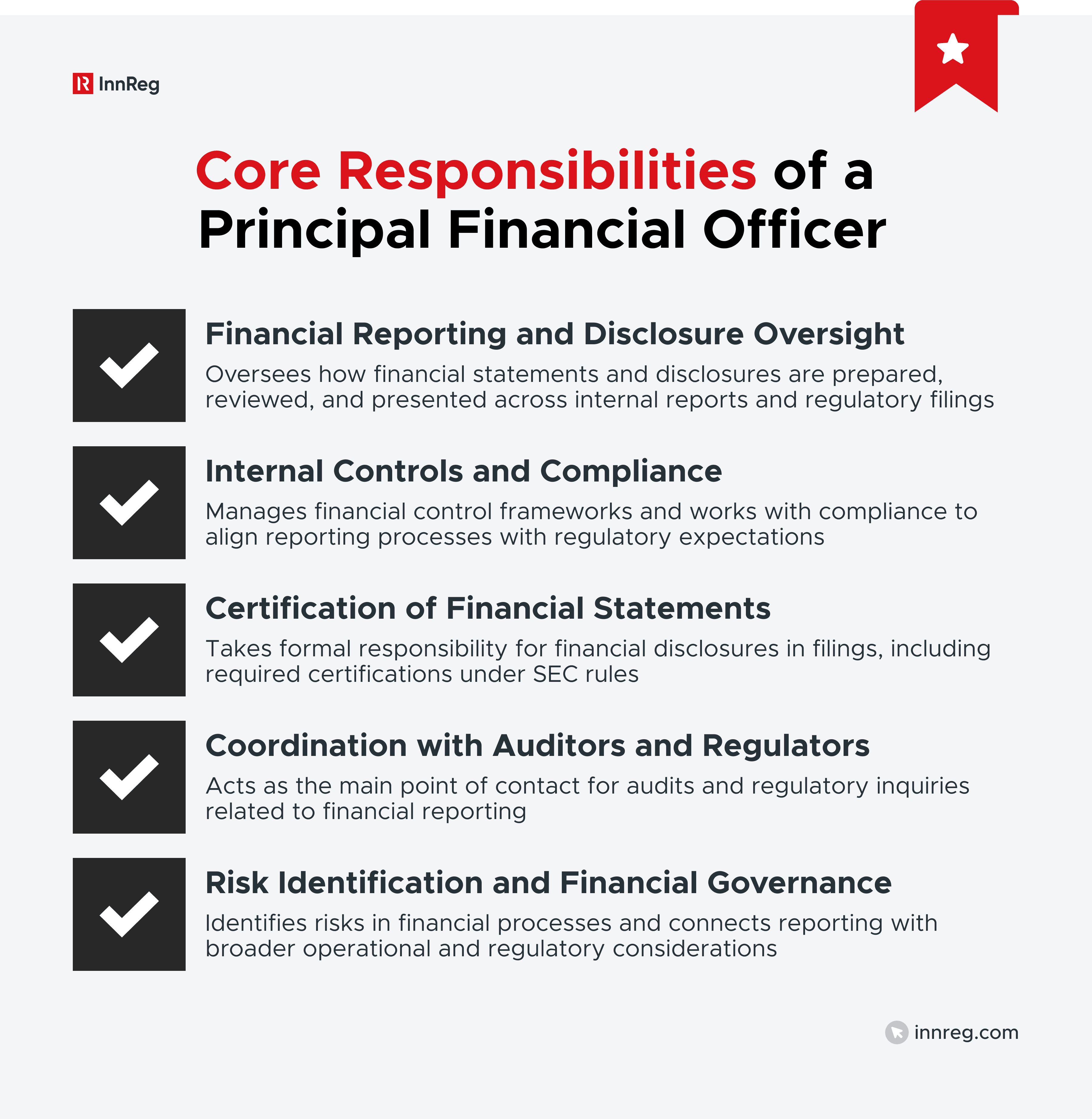 Core Responsibilities of a Principal Financial Officer