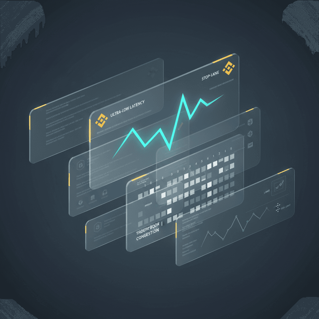 glassmorphism panels representing technical layers and ultra-low latency in high frequency trade copier systems
