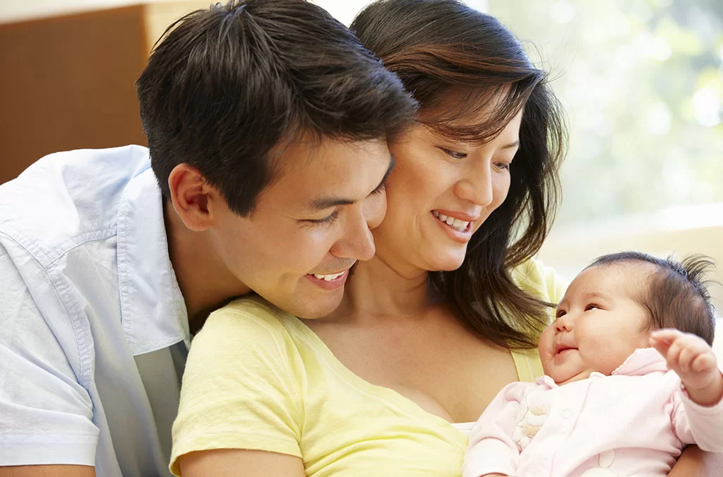 Couple who underwent IUI treatment