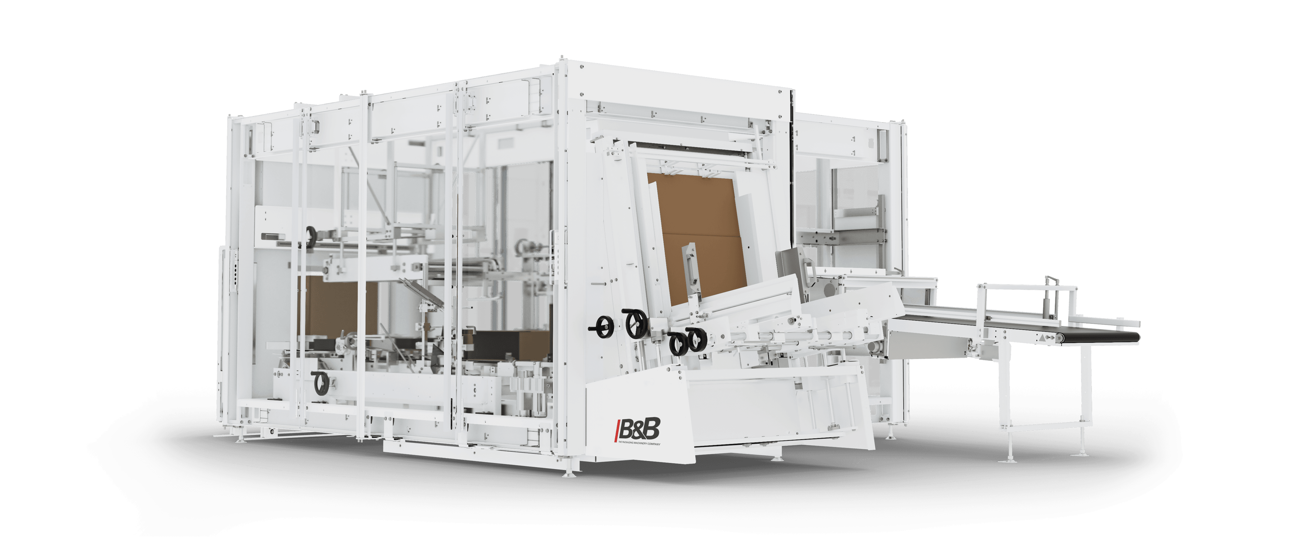 Industrielle Verpackungsmaschine, Automatisierungstechnik, Kartonverpackung