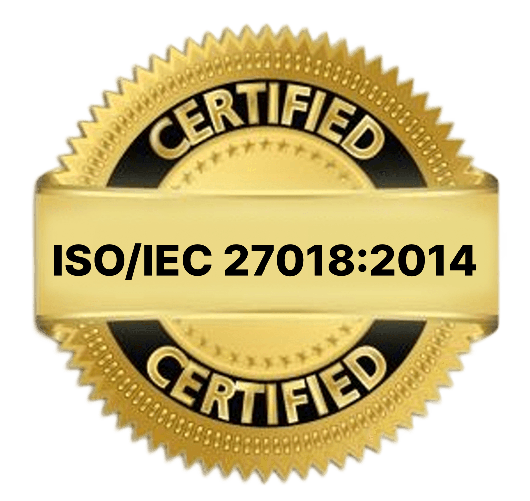 Certified ISO/IEC 27018:2014