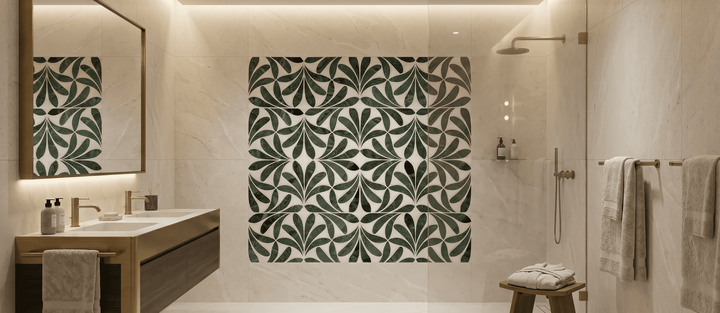 stone inlay panel