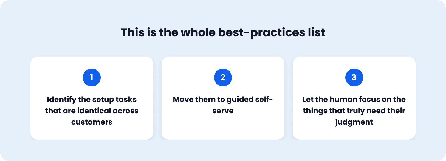 three moves for better entreprise saas product onboarding